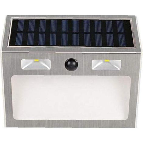 Solaire Corps Humain Induction Lampe Extérieure étanche à Induction Lumière Sécurité à La Maison D'éclairage Lumière En Acier Inoxydable Numérique Porte Lampe De Signal-Fei Yu (1/4)