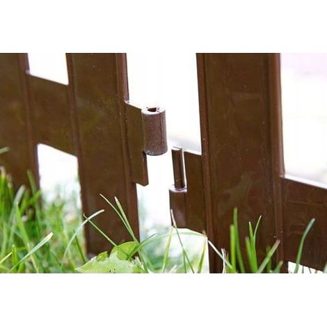 Clôture de jardin Garden Classic marron Prosperplast (1/2)