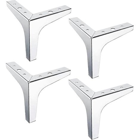 Pieds de meubles triangulaires en métal interchangeables (1/5)