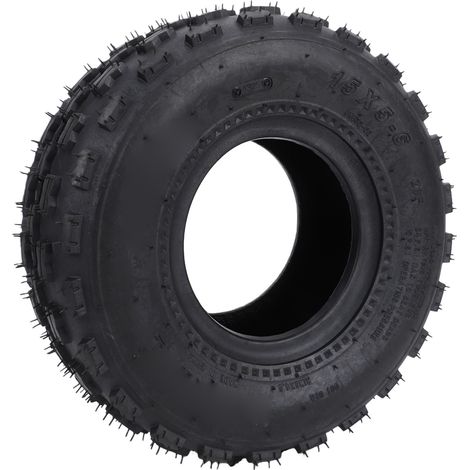 Pneu Sans Chambre à Air 15x5.00-6, pour Souffleuse à Neige, Tondeuse et Tracteur (1/5)