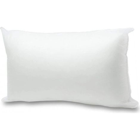 Relleno cojín rectángular poliéster blanco 50x70cm