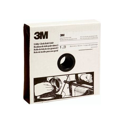 3M 62872 (163422) - Rollo 314D 25 m x 38mm 60 Tela