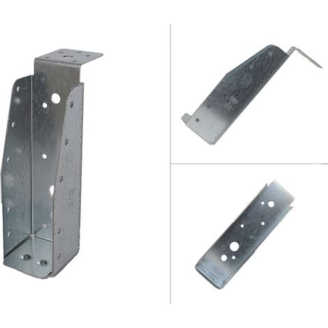 Sabot aile intérieure avec lèvre galvanisé pour poutres de 5 x 17,5 cm - Par pièce (1/5)