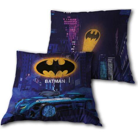Batman Velboa Dekokissen – Perfektes Couchkissen für Kinder & Erwachsene (1 Stück)