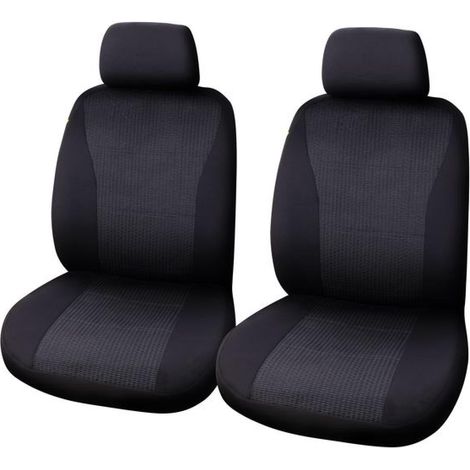 JEU DE HOUSSES VIENNA 4 PCS NOIR/GRIS