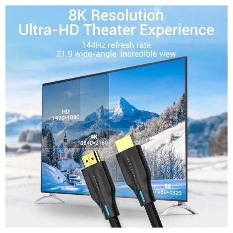 Cable HDMI Vention AAUBF 1 m (1/2)