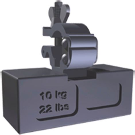 ZARGES Ballastgewicht 10 Kg Ausleger (1/2)