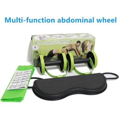 Roue Abdominale - Diamètre 160 mm - Poignées Ergonomiques Antidérapantes - Pour Entraînement Abdominal à Domicile - Par 2 (1/4)