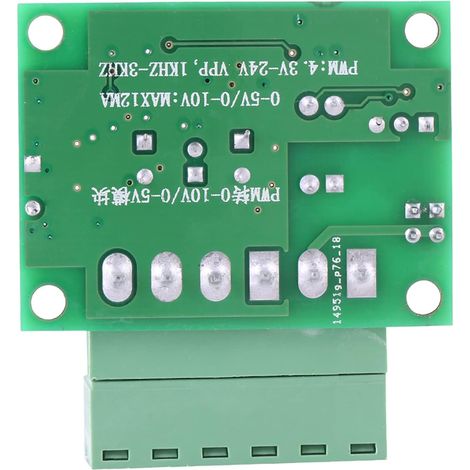 PWM to Voltage Converter Module 1, 3KHz, 0, 10V, Analog-to-Digital Board for Industrial PLC Control Panel Automation (1/5)