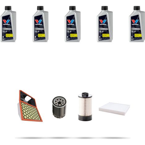 Kit tagliando 4 FILTRI e 5L OLIO compatibile con Iveco Daily VI 35C 13 2.3 Multijet 93KW dal 2014 (1/5)