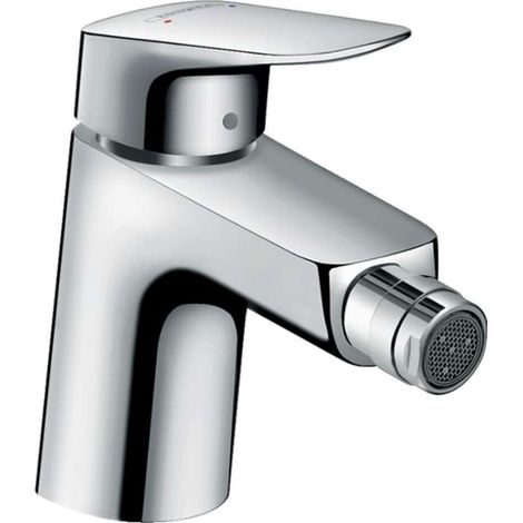 Hansgrohe Logis - Miscelatore bidet 70 con piletta di scarico a saltarello, cromato 71203000 (1/2)