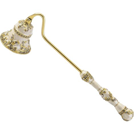 Extincteur bougie long manche métal résistant chaleur sécurité mèche flamme (1/3)