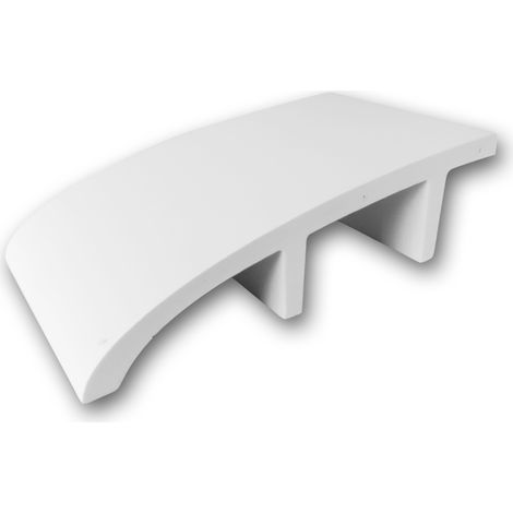 1 PIEZA DE MUESTRA S-C374 Orac Decor LUXXUS  MUESTRA Cornisa para techo Moldura decorativa Longitud aprox 10 cm