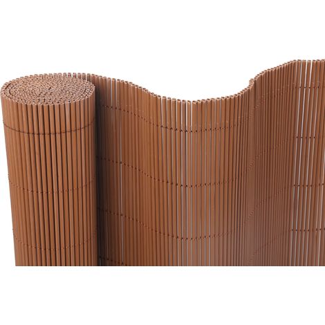 Canisse en PVC 1,5x3 m – Ocultation 90% – Couleur marron – SKU MAL0651 – Bonerva