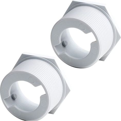 Set of 2 universal wall mounts for pool cleaner 6-500-00 (UWF) – Exact replacement part for Zodiac Polaris 180, 280, 360, 380, 3900 Sport, 480 Pro (1/5)