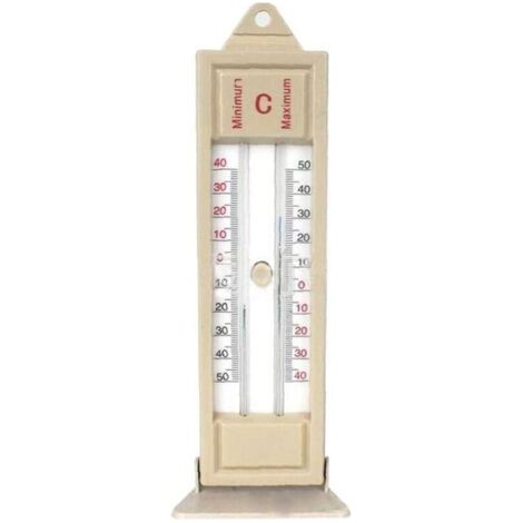 BUNTHAUS PA Garten-Gewächshaus-Thermometer, Outdoor-Pflanzung, Max. Min., digitales Thermometer für Pflanzen, Arbeitsbedarf, Innen- und Außenbereich, Gartenarbeit (1/4)