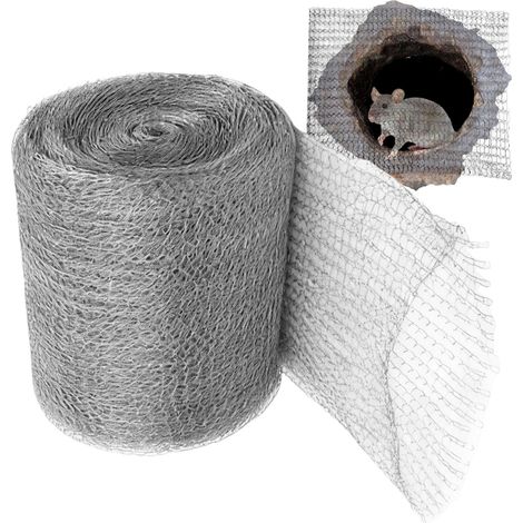 Rouleau De Toile Métallique Inoxydable Filet De Protection Racinaire Souple Couvercles De Ventilation Pour Éloigner Les Souris Pour Jardin Maison Ferme Éviers De Sol Conduits De Climatisation So (1/5)