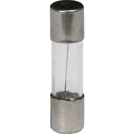 Fusible Verre 5X20mm - 5A - Rapide - vendu par lot de 10 fusibles (boîte) - 29205 - Eurohm (1/5)