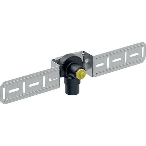 Geberit Mapress Équerre de raccordement 90° avec filetage extérieur MF 1/2", prémonté, simple, 632.851.00.2