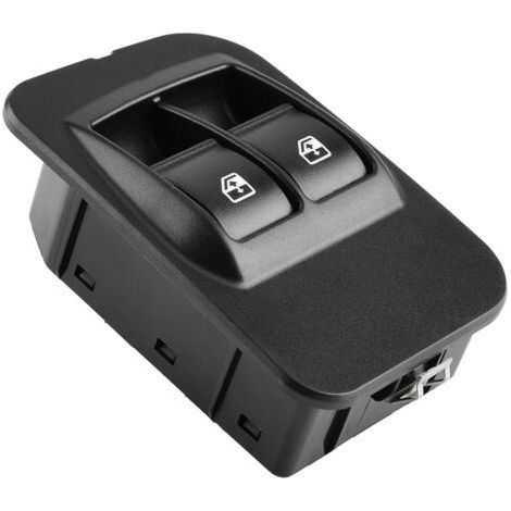 QORVA-Interrupteur de vitre électrique avec cadre pour Peugeot 735461275 (1/5)