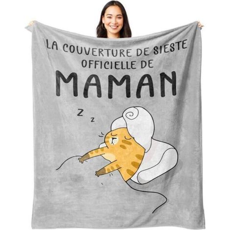 Couverture - 150 x 200 cm - En Polar Doux Et Épais - Pour Canapé Ou Lit - Idéale Pour Cadeau Maman - 1 Pièce