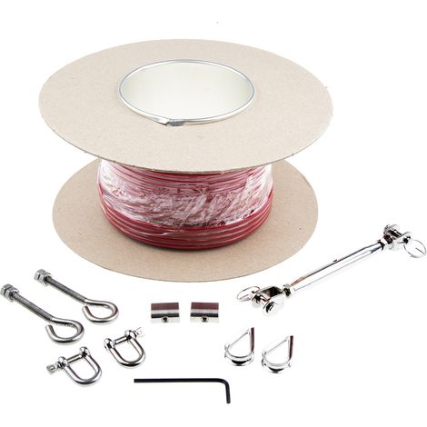 Kit de commande par câble RS PRO pour Interrupteurs avec arrêt par câble ( Prix pour 1 ) (1/4)