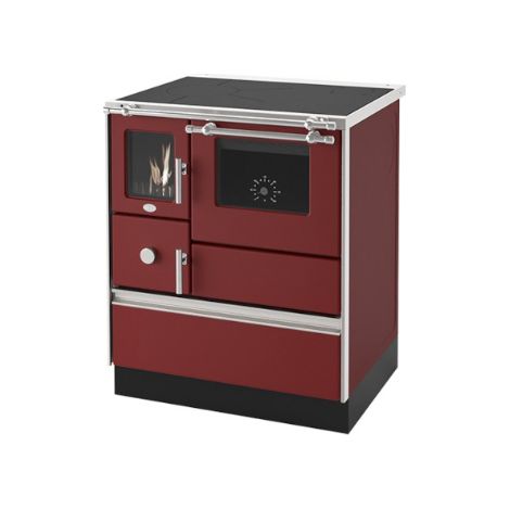 Eva Calòr Cocina De Leña DAFNE 9016048500 Acabado Rojo (1/4)
