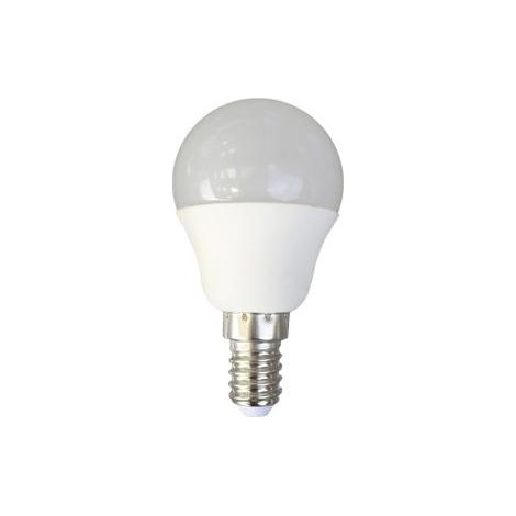 LED E14 SPHERIQUE - 9W BLANC CHAUD