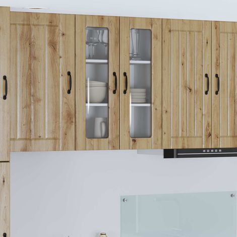Küchenschrank Lucca Artisan-Eiche 60 x 31 x 80 cm Holzwerkstoff