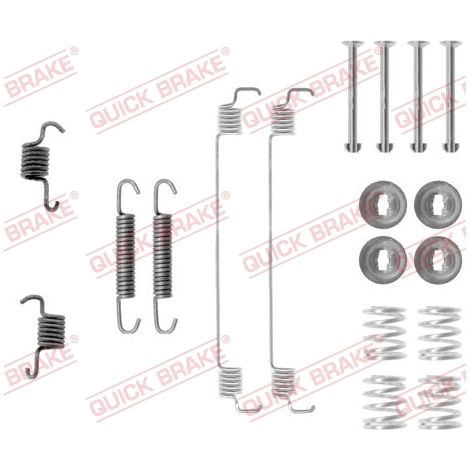 Kit d'accessoires, mâchoire de frein Quick Brake 105-0777 NISSAN