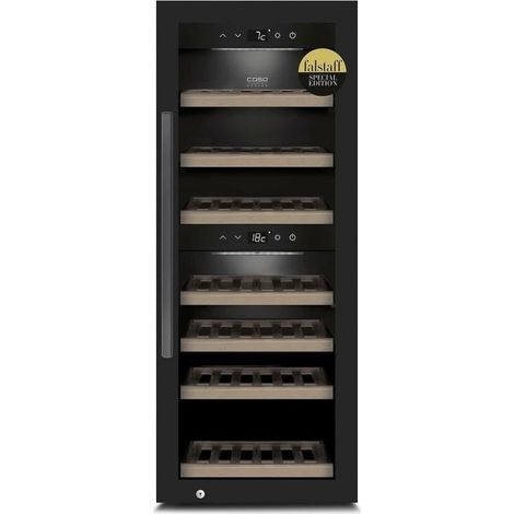 Caso WineExclusive 38 cava de vino negra 38 botellas