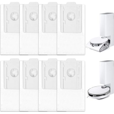 Lot de 8 sacs à poussière de rechange VCA-RDB95 pour Samsung Jet Bot AI Vacuum Clean Station, Aspirateur Accessoires Pièces (1/5)
