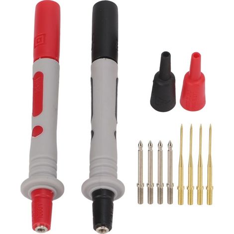 Jeu de sondes de Test remplaçables J.30013A, aiguille multimètre de résistance thermique pour Instruments industriels (1/5)