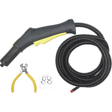 Le flexible de commande de vapeur avec poignée est compatible avec les modèles Karcher SC1, SC2 et SC3. (1/5)