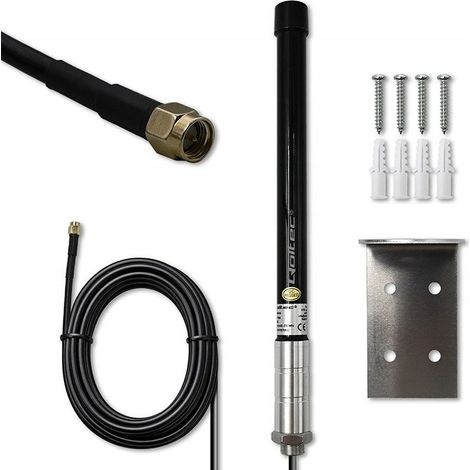 antenne qoltec 4g lte 15 dBi omnidirectionnelle extérieur (1/3)