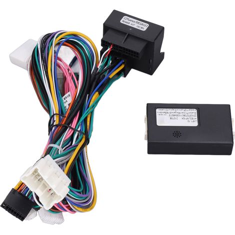 Faisceau de câblage radio auto 16 broches avec boîtier Canbus pour Mégane 3 2011-2014, remplacement (1/5)