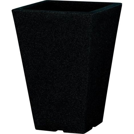 Vase Livorno 35 cm anthrazit