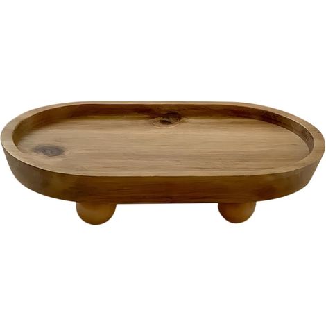 Wooden Tray for Key Storage, Desktop Display, Decorative (1/5)