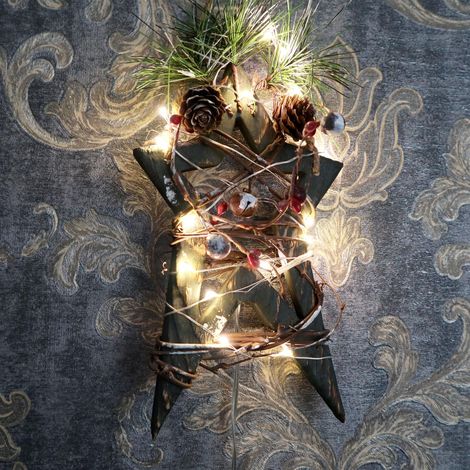 Green Start Decoration 15 LEDs (1/5)