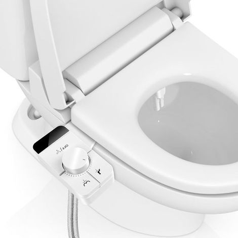 Nettoyant WC adapté à toutes les toilettes - deux modes de nettoyage et une fonction autonettoyante.