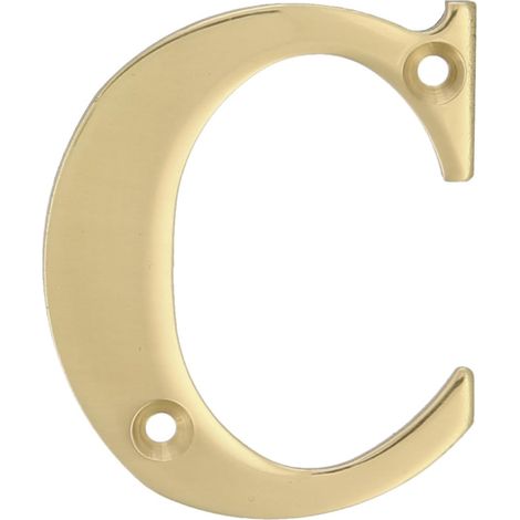 AMIG  Lettres laiton  4'' - 100 mm  Laiton  Poli (1/5)