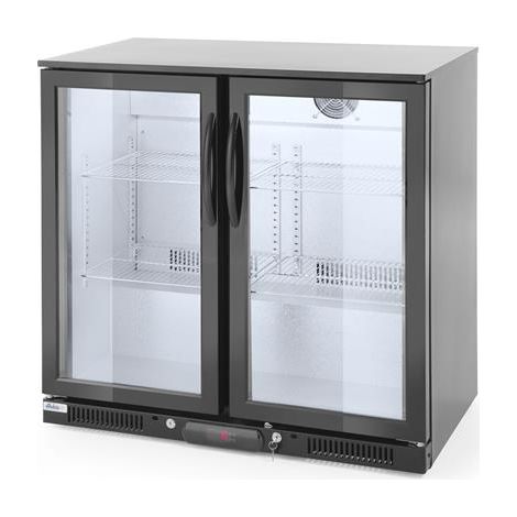 Arrière de bar réfrigéré double portes 200L Arktic 220-240V/160W 900x500x(H)900 mm - Hendi