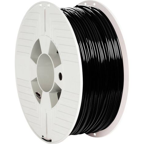 Verbatim 55327 Filamento per stampante 3D Plastica PLA 2.85 mm 1000 g Nero 1 pz. (1/2)