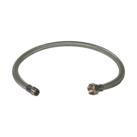 TUBO FLESSIBILE PER ALIMENTATORE D'ARIA AUTOMATICO 1/4 x 1/2 Misura: mm. 700