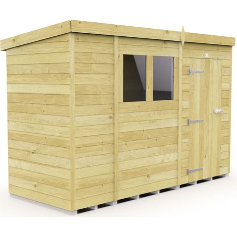 11 x 4 Pent Shed