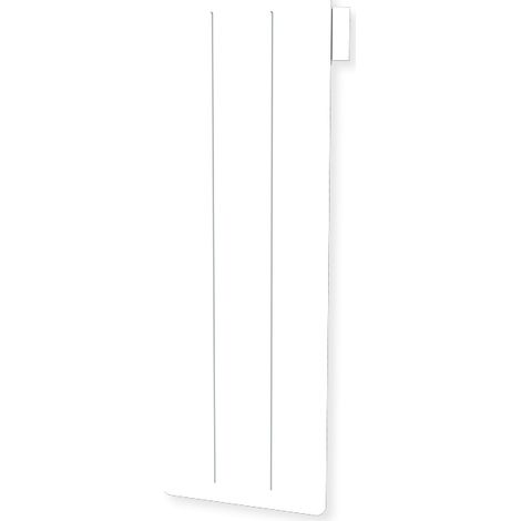 Carrera – Radiateur électrique vertical 1500W – Cœur de chauffe céramique – Thermostat électronique – Support mural inclus – Normes CE et NF