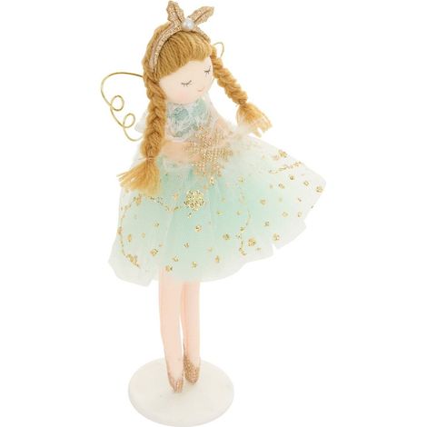 Ange de Noël debout multicolore H. 19 cm - Feeric lights & christmas (1/5)