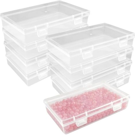 10 Pieces 15.5 × 9.2 × 3 cm Small Storage Box with Double Buckle (1/5)