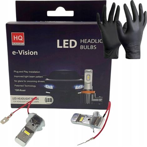 H3 HQ E-vision 12V 6000K LED-Lampen, Originalgröße, Plug&Play-Garantie (1/5)