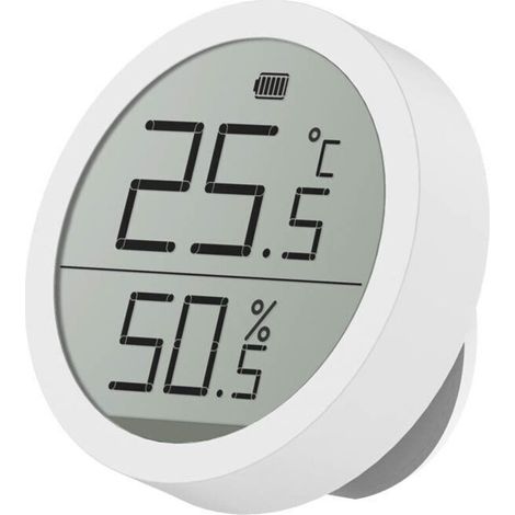 Hygromètre Thermomètre d'intérieur Bureau Maison Capteur de température de chambre de bébé Jauge d'humidité électroniqu (1/3)
